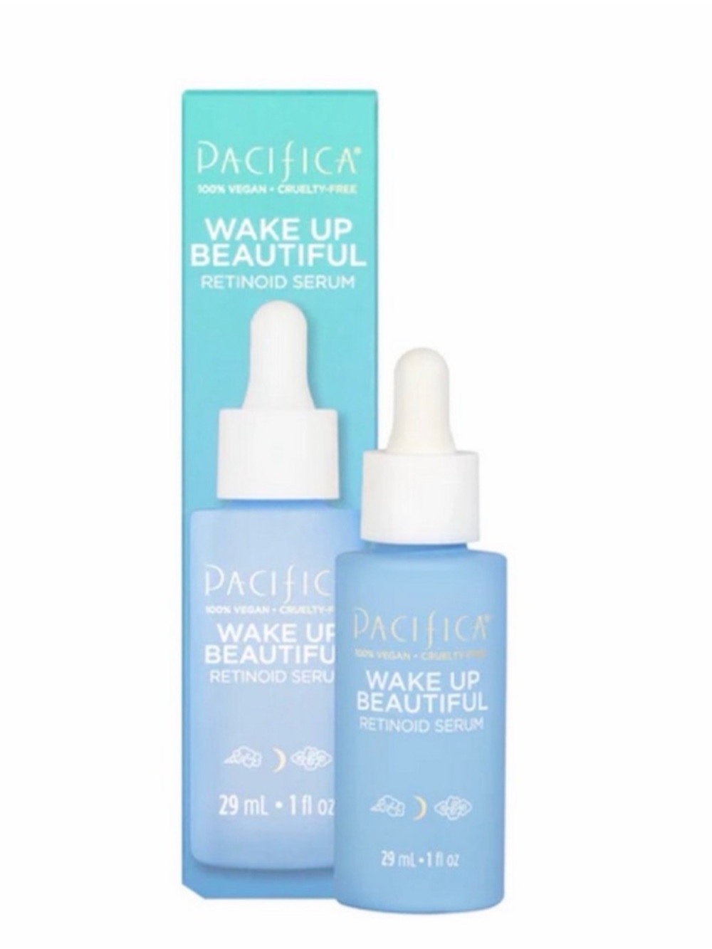 Pacifica Wake Up Beautiful Retinoid Serum NEW IN BOX Clean Natural